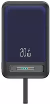 USAMS XM Series CD219, 10000mAh, Magnetic Wireless, juodas (black)
