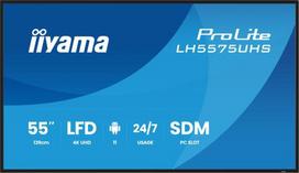 Iiyama ProLite LH5575UHS-B2AG 55", 4K UHD, IPS, 500 cd/m², 24/7