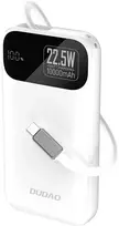 22.5w 10000mah - Dudao K31 10000mAh, 22.5W, PD, baltas (white) - 1 nuotrauka