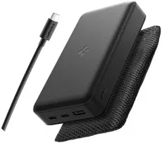 Spigen EA3020, 20000mAh, 30W, juodas (black)
