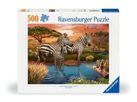 Ravensburger Puzzle Zebras In Sunset, 500 det.
