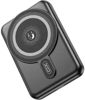 12v power bank - XO PR264, 10000mAh, 20W, magnetic, juodas (black) - 1 nuotrauka