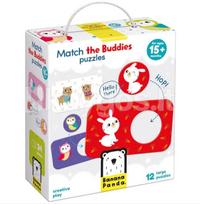 BANANAPANDA Match The Buddies Puzzles, 12 det.