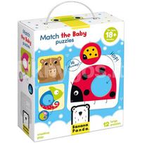 BANANAPANDA Match The Baby, 12 det.