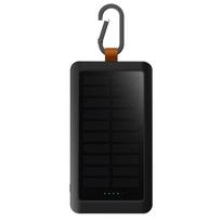 xtorm power bank - Xtorm XG2 Solar Power Bank, 10000mAh, 15W, juodas (black) - 1 nuotrauka