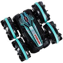 gestais valdomas automobilis - Amfibinis RC automobilis Juodas (Black) Turquoise - 9 nuotrauka