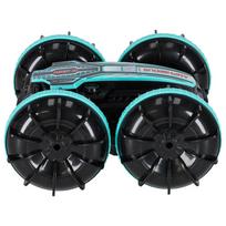 gestais valdomas automobilis - Amfibinis RC automobilis Juodas (Black) Turquoise - 12 nuotrauka