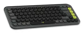 pop keys klaviatura - Logitech POP Icon Keys, Grafitas (Graphite), US, belaidė - 3 nuotrauka