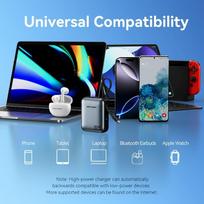 mini power bank - Vention FHEN0, 10000mAh, 35W, smėlio spalvos - 7 nuotrauka