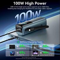 power bank 65w - Vention Powerhive FKFH0 20000mAh 165W išorinė baterija + kabelis - 4 nuotrauka