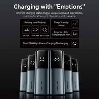 power bank 65w - Vention Powerhive FKFH0 20000mAh 165W išorinė baterija + kabelis - 7 nuotrauka