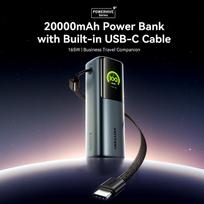 power bank 65w - Vention Powerhive FKFH0 20000mAh 165W išorinė baterija + kabelis - 13 nuotrauka