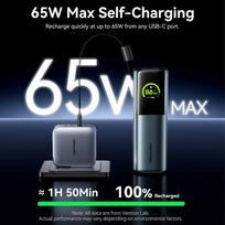 power bank 65w - Vention Powerhive FKFH0 20000mAh 165W išorinė baterija + kabelis - 21 nuotrauka