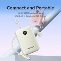 power bank 20000mah 22.5w - Vention FKBN0-C 20000mAh 22.5W smėlio spalvos - 5 nuotrauka