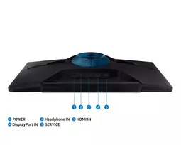 samsung monitorius - Samsung Odyssey G3 LS27DG300EUXEN 27", VA, Full HD, Juodas (Black) - 4 nuotrauka