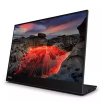 lenovo 16 - Lenovo ThinkVision M14t Gen 2 14", 2240x1400, Juodas (Black) - 2 nuotrauka