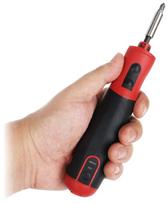 wiha atsuktuvai - Wiha speedE PocketDrive elektrinis atsuktuvas 31 vnt. (Juodas/Raudonas) - 12 nuotrauka