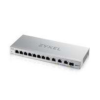 gigabit switch 2 - ZYXEL XGS1250-12 V2, 12-PORT GIGABIT WEBMANAGED DESKTOP SWITCH WITH 8 PORT 1G   3-PORT MULTIGIG 1/2.5/5/10G   1-PORT SFP  | XGS1250-12-ZZ0102F - 3 nuotrauka