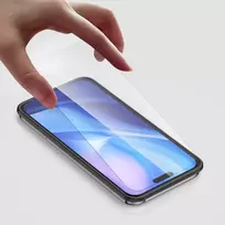 iphone 16 pro ekranas - 4Smarts Second Glass with Mounting Frame for Apple iPhone 16 Pro - 4 nuotrauka