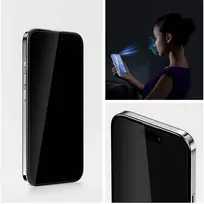 iphone 16 pro ekranas - 4Smarts Second Glass with Mounting Frame for Apple iPhone 16 Pro - 5 nuotrauka