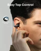 belaides ausines - Anker Soundcore AeroClip Juodas (Black) - 4 nuotrauka