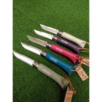 opinel peilis - Peilis Opinel Colorama 06 Inox Hornbeam, turkio spalvos, su dirželiu - 2 nuotrauka