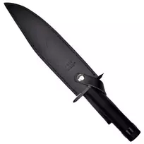 odinis deklas peiliui - Cinema Classic Rambo I didelis peilis su odiniu dėklu CC-H1 360 mm Juodas (Black) - 4 nuotrauka