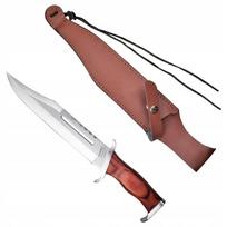 odinis deklas peiliui - Cinema Classic CC-H3 Rambo III peilis su odiniu dėklu - 2 nuotrauka