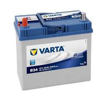 akumuliatorius 12v 45ah 330 - Varta BD B34, 45Ah 330A 12V - 2 nuotrauka