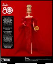 barbe lele - Lėlė Mattel Barbie Signature 80th Anniversary JBJ17, 30 cm - 2 nuotrauka