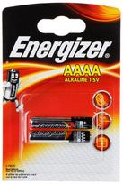 1.5v baterija - Energizer AAAA/LR61 Alkaline Battery 2x - 2 nuotrauka