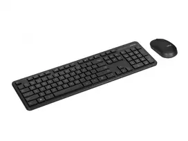 asus klaviatura ir pele - Asus CW100 | Keyboard and Mouse Set | Wireless | Russian | Black | RF 2.4GHz | 90XB0700-BKM0V0 - 3 nuotrauka