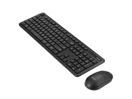 asus klaviatura ir pele - Asus CW100 | Keyboard and Mouse Set | Wireless | Russian | Black | RF 2.4GHz | 90XB0700-BKM0V0 - 5 nuotrauka