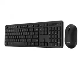 asus klaviatura ir pele - Asus CW100 | Keyboard and Mouse Set | Wireless | Russian | Black | RF 2.4GHz | 90XB0700-BKM0V0 - 6 nuotrauka