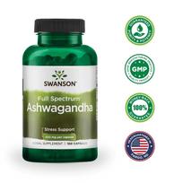 fulla - Swanson pilno spektro ašvaganda 450 mg - 100 kapsulių - 3 nuotrauka