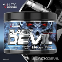 black devil - Hi Tec Black Devil 240 kaps. - 2 nuotrauka