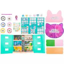 surenkami namai - GABBY'S DOLLHOUSE Mini Clay World kūrybinis lėlių namo rinkinys su modelinu, 70-0003 - 4 nuotrauka