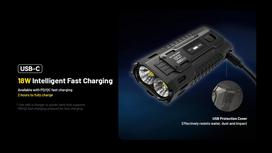 prozektorius rankinis ikraunamas - Nitecore EDC37 LED prožektorius 8000 lm, IP54 - 2 nuotrauka