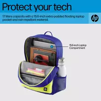 17 kompiuteris nesiojamas - HP Campus Green Backpack - 4 nuotrauka