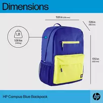 17 kompiuteris nesiojamas - HP Campus Green Backpack - 5 nuotrauka