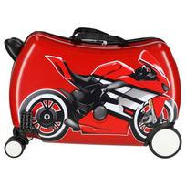 lagaminai - Vaikiškas kelioninis lagaminas ant ratų, motociklas (Motorcycle) 25 L - 5 nuotrauka