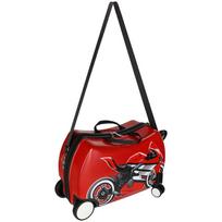 lagaminai - Vaikiškas kelioninis lagaminas ant ratų, motociklas (Motorcycle) 25 L - 6 nuotrauka