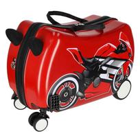 lagaminai - Vaikiškas kelioninis lagaminas ant ratų, motociklas (Motorcycle) 25 L - 11 nuotrauka