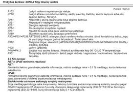 likucius - SONAX klijų likučių valiklis, 400ml - 2 nuotrauka
