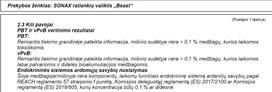 ratlankiu valiklis - Ratlankių valiklis SONAX „Beast“, 1L - 2 nuotrauka