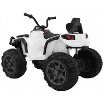 vaikiskas elektrinis keturratis - Vaikiškas elektrinis keturratis Quad ATV, baltas - 6 nuotrauka