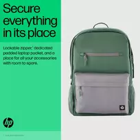 kuprine hp - HP Campus Blue Backpack - 4 nuotrauka