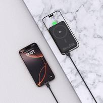 powerbank magsafe - Tech-Protect PB24 LifeMag QI2 MagSafe 10000mAh Juodas (Black) - 5 nuotrauka