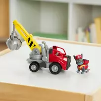 paw patrol figurele - Žaislinė figūrėlė, su priedais Spin Master Paw Patrol Rubble & Crew, raudona/geltona - 2 nuotrauka
