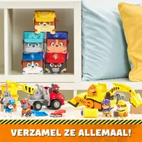 paw patrol figurele - Žaislinė figūrėlė, su priedais Spin Master Paw Patrol Rubble & Crew, raudona/geltona - 4 nuotrauka